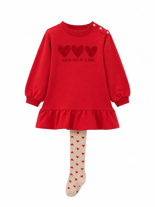 Girls Red Dress