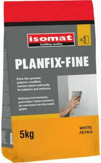 Planfix Fine Λευκό Ριτινούχος Τσιμεντόστοκος 5 Kg Isomat