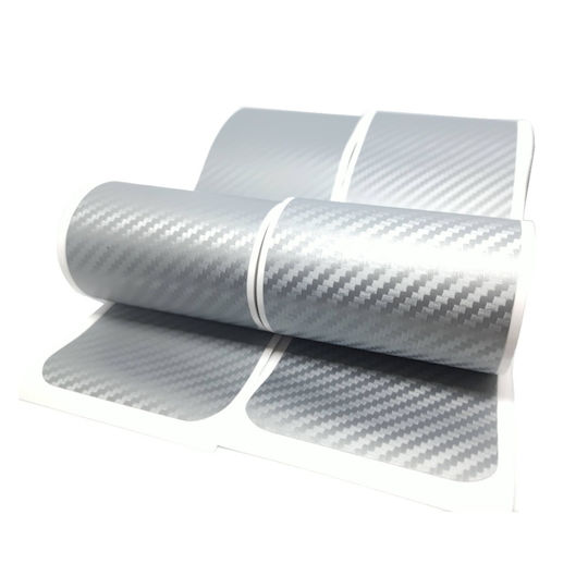 Bandă decorativă pentru praguri auto din folie carbon