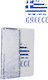 Schulheft Silber Pailletten A5/60 Seiten Greece