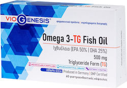 Viogenesis Omega 3 – Tg Fish Oil 60 caps Viogenesis Omega 3 – Tg Fish Oil 60 caps