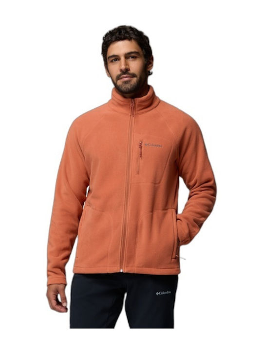 Columbia Ανδρική Ζακέτα Fleece Πορτοκαλί