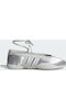 Damen Ballerinas in Silber Farbe
