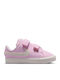 Essential Kids Sports Shoes Tennis with Hook & Loop Closure Pink