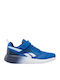 Rush Runner 6.0 Elastic Lace Kids Sports Shoes Running Blue