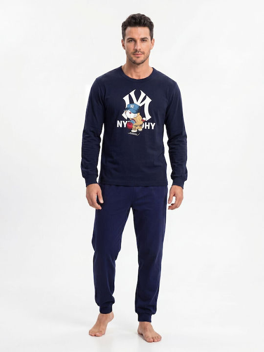 Nina Club Summer Men's Pyjamas Blue
