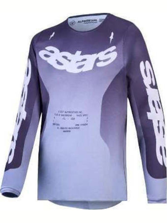 Tricou De Motocross Pentru Copii Alpinestars Fluid Amber Gry Lil