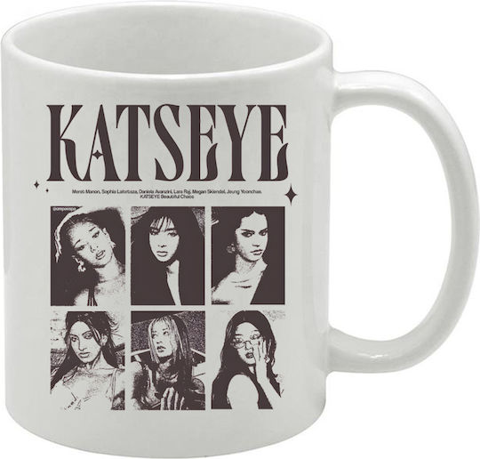 White Katseye Mug White Katseye Mug