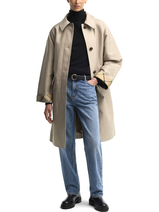 Barbour Μπεζ Παλτό