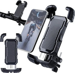 Suport Pentru Telefon Mobil Bicicletă & Motocicletă Antivibrații 360° Blocare În 4 Puncte