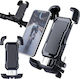 Anti Vibration 360° 4 Point Lock Bicycle & Motorcycle Mobile Phone Holder