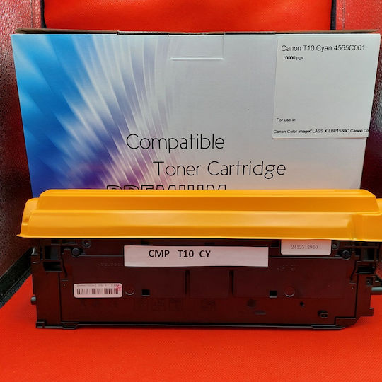 Compatible Toner For Canon T10 Laser Printer Cyan