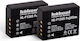 Hähnel Battery Fuji Hl-f126s Double Pack 2 Pieces