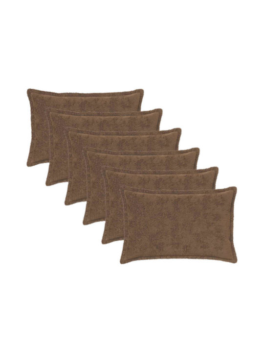vidaXL Față De Pernă Houten Maro Deschis 50x30cm
