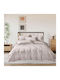 SpitiBazaar Royal Module Cearceafuri De Pat Super Duble Cu Hugger Din Cauciuc 160x200+30cm Gri 4buc