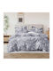 SpitiBazaar Royal Module Cearceafuri De Pat Super Duble Cu Hugger Din Cauciuc 160x200+30cm Gri 4 Buc