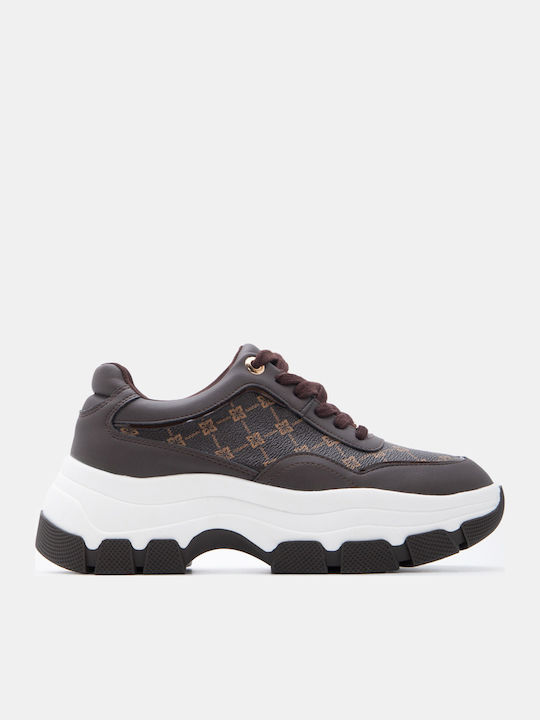 Flatforms Sneakers Dark Brown