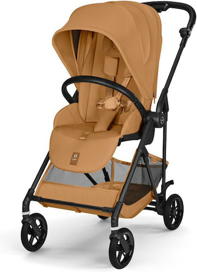 Cybex Melio Baby Stroller Suitable for Newborn Cinnamon Yellow