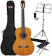 Cordoba C5 Cedar 4/4 Natural Chitară Clasică Hu...