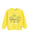 Kinder-Sweatshirt Gelb