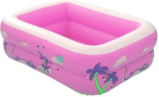 Rainbow Детски Басейн PVC Надуваем 110x85x35εκ. Розов