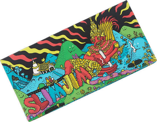 Slim Jim xJacob Edition Hârtii De Rulat Țigarete Slim King Size Slim Cu Hârtie De Țigări 32 Foi De Hârtie 1 Buc + Tavă și Grinder