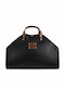 Doxx Amsterdam Wooden Firewood Carry Bag Black