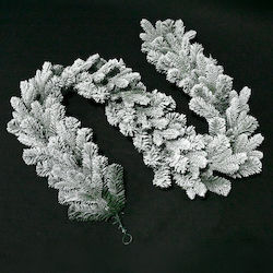 InTheBox Weihnachtsgirlande Schneebedeckt Kunststoff Grau 180x25cm