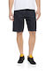 Men's Denim Bermuda Washed Black