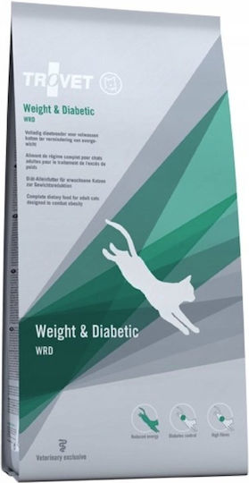 Trovet Weight & Diabetic Dry Cat Food With Chicken 2.5kg