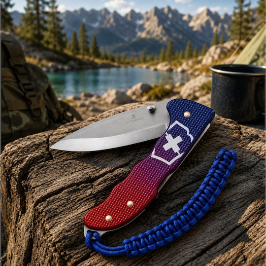 Victorinox Evoke Alox Cuțit Elvețian Cu 5 Instrumente Violet