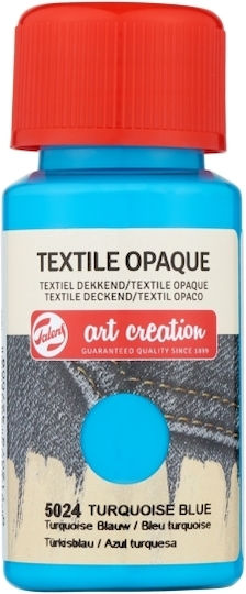Culori Talens Tac Textile Opac 50 ml 5024 Albastru Turcoaz