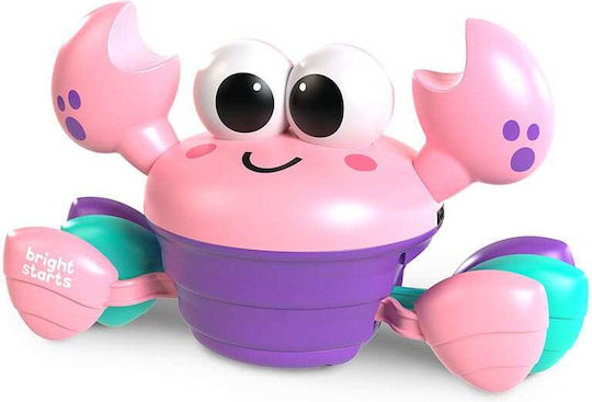 Bright Starts Βρεφικό Παιχνίδι Rockin Crawling Crab με Μουσική για 6+ Μηνών