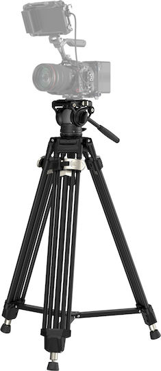 SmallRig Trepiede Video Din Aluminiu Cu Cap Hidraulic Și Sarcină Maximă 8kg Până La 191cm
