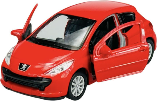 Welly Peugeot 207 Roșu Scara 1:34 42370