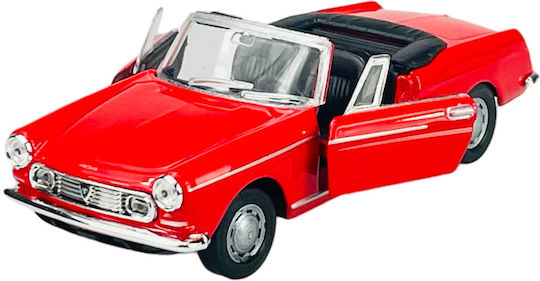 Welly Old Timer Peugeot 404 Cabriolet Χωρις Οροφη Κοκκινο 1:34 43604