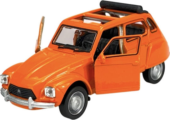 Welly Old Timer Citroen Dyane Χωρις Οροφη Πορτοκαλι 1:34 43859