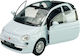 Welly 2010 Fiat 500c Blue Scale 1:34 43612