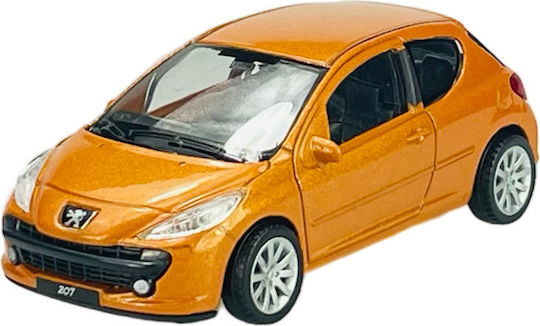 Welly Peugeot 207 Orange 1:43 44004