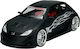 Welly Peugeot 206 Statische Modelle Maßstab 1:24 22486 Schwarz Matt