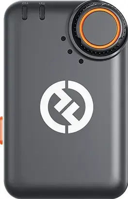 Microfon Hollyland Hollyland Lark M2s Receptor Lightning Space Gray Compatibil cu Lark M2s