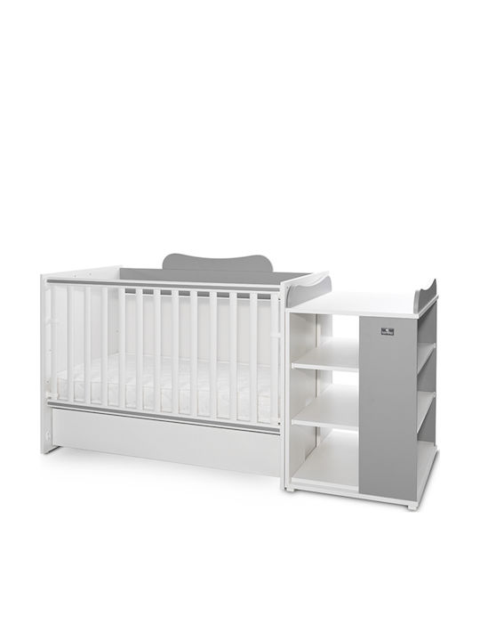 Lorelli Multifunktionales Babybett Weiß mit Sch...
