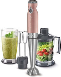 Blender de mână cu Tijă din Inox 1200W Gri Blender de mână cu Tijă din Inox 1200W Gri