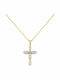 Atofio Kosmima Gold Cross 9K Without Chain