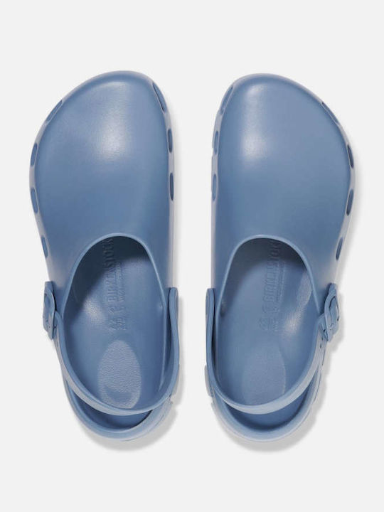 Birkenstock Birki Flow Saboti Albastre