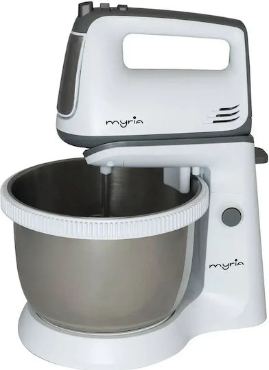 Myria Μίξερ με Inox Κάδο 3.4lt 300W