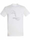 Unisex T-shirt Addicted To Music Weiß