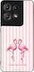 Калъф Sonique Stripe Stories Series Motorola Ed...