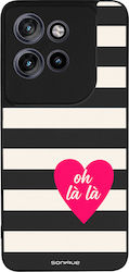 Θήκη Sonique Stripe Stories Series Motorola Edg...