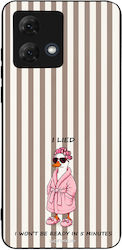 Husă Sonique Stripe Stories Series Motorola Mot...